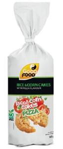Pizza flavoured Rice & Corn Cakes 145g 